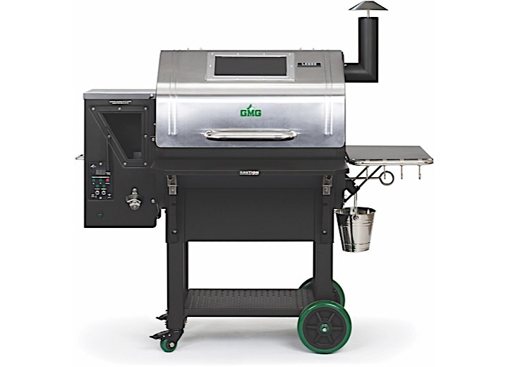GREEN MOUNTAIN GRILLS LEDGE SS PRIME PLUS WIFI SMART CONTROL WOOD FIRED PELLET GRILL